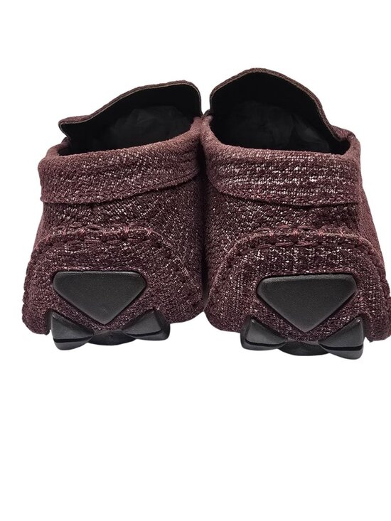 Donald J Pliner Mens Burgundy Embroidered Driving Loafers With Rhinestones Size main image 6